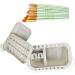 Simplify Aesthetic Paint Palette with 10 Brushes - Acrylic and Watercolor Brush Cleaner, Holder, and Organizer for Water-Based Paints - Buy Online on GoSupps.com