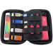 Kimwing Diabetic Supplies Case Organizer - Hard Shell Carrying Pack for Glucose Meter, Insulin Pens, Test Strips, Needles, Lancets, Medication - Red - Buy Online on GoSupps.com