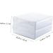 Hohopeti Serving Tray 2pcs Egg Storage Box Containers for Food Drawer Egg Container Kitchen Egg re-usable White 26x34x17cm - Buy Online on GoSupps.com