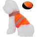 Villcase Reflective Safety Vest for Dogs | High Visibility Breathable Summer Clothing for Walking Running & Hiking | Fluorescent Orange Size M - Buy Online on GoSupps.com