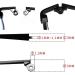 Qdragvoi Vintage Glasses Brackets - Replacement Temple Arms & Frame Accessories | 1 Pair of Durable Metal Brackets for Glasses - Buy Online on GoSupps.com