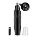 Ear Nose & Brow Trimmer Clipper Painless Trimmer for Men & Women Battery Operated Nose Hair Trimmer Kit Black