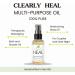 Clearly HEAL Aromatherapy Body Oil - 100% Natural Therapeutic Blend with Almond Myrrh & Lavender | Vegan Moisturizing Massage Oil | 4 Fl Oz - Buy Online on GoSupps.com