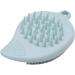 Facial Scrubber | Double Side Soft Silicone Facial Cleansing Brush | Manual Hair Scrub for Women and Men Skin Care Face Brushes for Sensitive Dry Skin Gray Green - Buy Online on GoSupps.com
