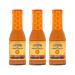 Louisiana Brand The Original Wing Sauce Added Hot & Spicy Flavor for Wings 23 Servings Per Bottle Kosher Wing Sauce (12 Ounce (Pack of 3))