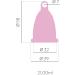Selenacare Menstrual Cup Premium - Washable Medical Silicone Period Cup with Cotton Bag & Cleaning Container - Size S (21ml) - Pink - 1 Piece - Buy Online on GoSupps.com