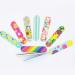 100 Mini Floral Nail Files Buffers - Nail Buffering Files for Manicure Pedicure - Buy Online on GoSupps.com
