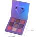 Didiseaon 2pcs 9 Metallic Eye Shadow Palettes Eyeshadow Women Eye Shadow Diamond Purple Powder Eye Shadow - Buy Online on GoSupps.com