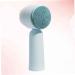 Facial Cleansing Brush face Cleanser Handheld Brush Soft bristles Silicone face Cleaning Facial Brush face Pore Cleanser pores Detergent Blue 5.5X12.5cm - Buy Online on GoSupps.com