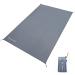 BISINNA Waterproof Camping Tarp | Multi-Functional Tent Footprint for 1-2 Person Tent | Groundsheet Beach Mat | Grey 82.67x55 - Buy Online on GoSupps.com