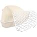 BESPORTBLE 2pcs Rabbit Triangle Toilet Plastic Pet Potty Indoor Bunny Potty Tray Pet Cage Abs White 25.00X19.00X10.00CMx2pcs Whitex2pcs - Buy Online on GoSupps.com