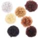 Buy Synthetic Puff Afro Short Kinky Curly Chignon Hair Bun - 4 in 1 Drawstring Ponytail Hairpiece | Quality Fake Hair Extensions for International Shipping - Buy Online on GoSupps.com