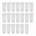 20PCS 15ml/20ml/30ml/50ml/100ml Clear Empty Refillable Plastic Soft Tubes Cosmetic Sample Bottles Jars Makeup Travel Containers For Lip Balms Lip Gloss Shampoo Shower Gel Body Lotion (30ml)