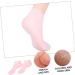 GALPADA 1 Pair Sock Foot Skin Women s Feet Essential Hard Moisturizer Protective Moisturizing Oil Silicone Repair High Skin Soles Womens Heels Sebs Sole Pads Miss Pink Lotion Spa Pink 38X7.5X1cm - Buy Online on GoSupps.com