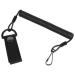 Belihome paracord tactical lanyard spiral key ring elastic fishing lanyards tactical lanyard spiral key ring spiral keychain safety rope for fishing