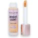 Makeup Revolution Bright Light Face Glow Brightening Skin Tint - Radiant Finish (Medium) - Buy Online on GoSupps.com