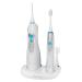 Proficare Dental Center sound toothbrush with oral shower for optimal dental care electrical toothbrush and oral shower with wireless charging function toothbrush including 6 essays PC-DC 3031
