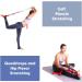 sport2people Stretching Strap for Yoga & Flexibility - 12-Loop Stretch Band for Rehabilitation - Includes 2 Free Exercise Ebooks - Recommended by Physical Therapists - Blue-Gray - Buy Online on GoSupps.com