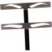 SKISUNO Eyebrow Ruler for Reusable Positioning Eyebrow Three-point Balance Stencil Kit Ruler One-word Caliper Eyebrows - Buy Online on GoSupps.com