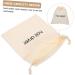 FOYTOKI 4pcs Hair Dryer Storage Bag Canvas Cosmetic Bag Hair Bag Hair Dryer Holders Hairdryer Fabric Beige 33x30cm Beige - Buy Online on GoSupps.com