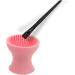 Didiseaon Makeup Brush Cleaner makeup cleaner cup makeup brush small cosmetic brush cleaner cosmetic brush cleaner cup Silica gel Cleaner make up detergent cleaning rack travel cleaning cup - Buy Online on GoSupps.com