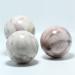 FUERLI Natural Stone Dalmatian Yellow Calcite Gemstone Ball - Unique Purple Decor for Home & Gifts - Buy Online on GoSupps.com