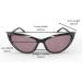 FL-41 Migraine Glasses | Transitional Lens for Light Sensitivity & Photophobia - Eclipse Aura Lens (Chat Noir) - Shop Internationally - Buy Online on GoSupps.com
