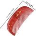 BbteK Combing Brush for Men and Women Hair Combs Handicrafts Wooden Combs Massage Hair Combs Wedding Gifts Home Portable Portable Hair Combs for Women Barber Comb Comb for Curly Hair Comb (Color : A - Buy Online on GoSupps.com