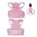ZJchao Posture Correctors for Kids  Back Shoulder Lumbar Waist Supporting Belt Bone Injury Correction Straighten Upper Back Posture Brace Slouching Corrective Prvent Children humpback (S)