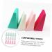 FRCOLOR 30pcs Triangle Makeup Puffs - Jaw Trainer Cosmetic Wedges for Flawless Application | Green Makeup Sponge Set - Buy Online on GoSupps.com