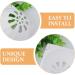 Besportble 5-Piece Plastic Canaries Nest Set - Ideal for Parrots Finches & Pigeons - Durable Hollow Cage Egg Slip Tool - Buy Online on GoSupps.com
