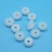 GatherTOOL 10pcs/lot S122.5A 0.5m Slant Gears 12 Teeth 2.5mm Shaft Hole Plastic Teeth Gear Toy Parts Accessories (Hole Diameter : 2.5mm Tight Number of Teeth : 12 Teeth) 2.5mm Tight 12 Teeth