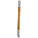 Healeved 5pcs Tattooing Brow Pen Eyebrow Pen Dual End Microblading Pen Tattooing Eyebrow Pen 0.8x0.8x12.1cmx5pcs Goldenx5pcs - Buy Online on GoSupps.com