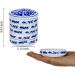 Fitlyiee 5-Layer Porcelain Mixing Trays Set | Round Watercolor Palettes & Sauce Dishes - Buy Online on GoSupps.com