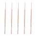 Ear Cleaning Tool 5Pcs Spiral Ear Wax Remover for Adults Ear Cleansing Tools Ear Pick Stainless Stee Earwax Spoons Rose Gold Ear Picks Ear Picks Scoop