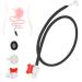 150cm ANALDUSCHE Anal plug new inlet for intestinal cleaning (with valve prevents backflow) Analdschusche for anal intercourse Analdschusche Woman Analdschusche Herr Klistier anal shower butt plug anal toys