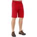 CRYSULLY Men's Cargo Quick Dry Shorts 34 Red - Outdoor Summer Casual Loose Fit - Buy Online on GoSupps.com