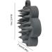 Scalp Massager & Shampoo Brush - Portable Silicone Hair Washer for Growth & Relaxation | Dark Gray - Buy Online on GoSupps.com