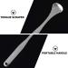 Healifty Adults Tongue Scraper 3pcs - Metal Tongue Cleaner for Bad Breath - Oral Care Beauty Tools - Buy Online on GoSupps.com
