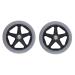 dailymall Pack of 2 Wheelchair Walker Replacement Wheels - 6 inch Front Caster Wheels with 5/16 inch Bearing - Buy Online on GoSupps.com