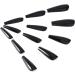 Brishow Halloween Black Long Press on Ballerina Acrylic False Nails for Women and Girls - Buy Online on GoSupps.com