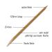 10 Rosewood Manicure Sticks - Bavarian Beech Hoof Sticks - 120mm Length 4mm - International Shipping Available - Buy Online on GoSupps.com