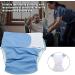 Adjustable Adult Cloth Diapers Pants - Washable & Reusable Incontinence Care Underwear (Blue) - Buy Online on GoSupps.com