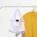 Hanging Mesh Basket Dryer for Makeup Brushes | Foldable Cleaning Rack & Drying Solution for Sponges & Puffs (Purple - Buy Online on GoSupps.com