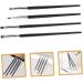 Baluue 12 Pcs Eye Precision Brush Makeup Brush for Women Eyeliner Brush for Women 16.90X0.40X0.40CMx3pcs Blackx3pcs - Buy Online on GoSupps.com