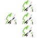 minkissy 16 Pcs Brush Keyboard Product Plastic As Shownx4pcs mediumx4pcs