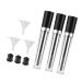 Beavorty 3pcs Funnel Refillable Makeup Containers Eyelash Solution Bottle Solvent Bottle Cosmetic