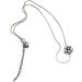 Oralgos Elegant Flower Charm Necklace | Adjustable Silver-Colored Jewelry for Women & Girls - Buy Online on GoSupps.com