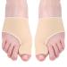 Hilph Hallux Valgus Toe Spreader Correction Silicone Bunion Corrector Gel Hallux Valgus Splint Socks with Silicone Pads 1 Pair