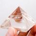 1pc 45mm-50mm Natural Clear Quartz Pyramid Crystal Gift for Decoration